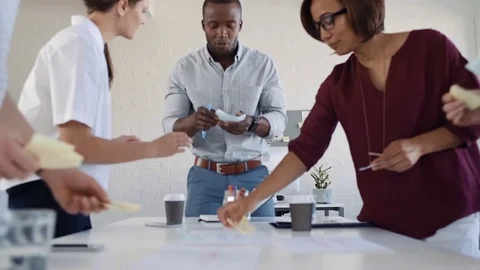 Brainstorm creative office Stock Footage 73223399
