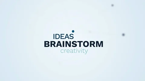 Brainstorm ideas creativity cooperation business teamwork notes people analysis Видео 102396781