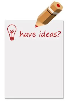 Brainstorm ideas Stock Illustration