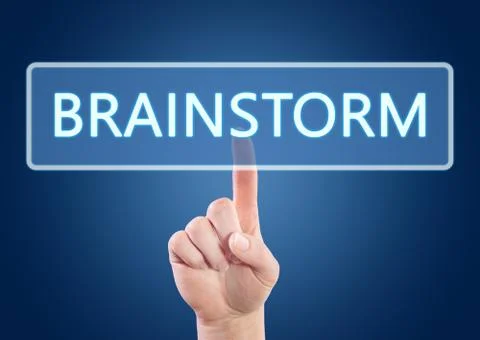 Brainstorm Stock Illustration