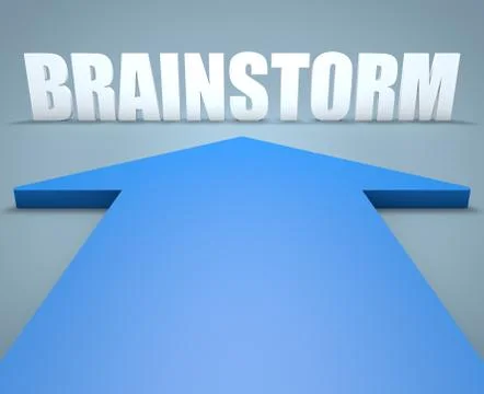 Brainstorm Stock Illustration