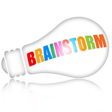 Brainstorm Stock Illustration