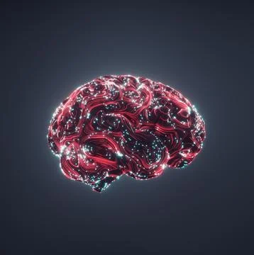 Brainstorming and self development concept. Stock Illustration