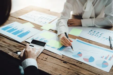 Brainstorming, Consulting, Data Analysis, Planning, Marketing and Accounting Stock Photos