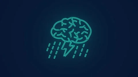 Brainstorming creativity problem solving ideas business animation Stock Footage 264962153