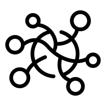 Brainstorming exercise icon outline vector. Corporate ideas analysis Stock Illustration