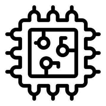 Brainstorming forum icon outline vector. Team collaborative research Stock Illustration