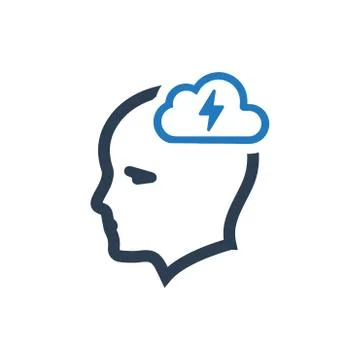 Brainstorming Icon Stock Illustration