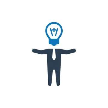 Brainstorming Icon Stock Illustration