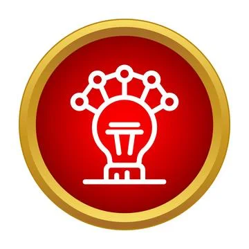 Brainstorming ideas connecting as a network light bulb 스톡 일러스트