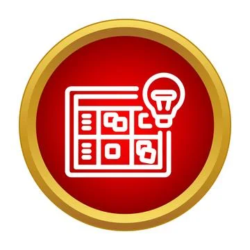 Brainstorming ideas for creative business project planning Stock Illustration