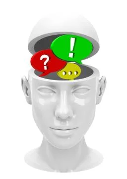 Brainstorming Stock Illustration