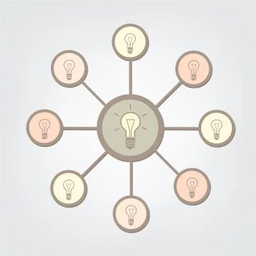 Brainstorming Stock Illustration