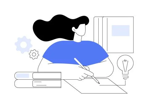 Brainstorming isolated cartoon vector illustrations. Stock Illustration