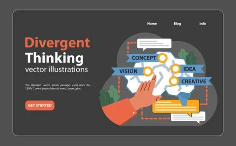 Brainstorming session concept. Flat vector illustration 스톡 일러스트