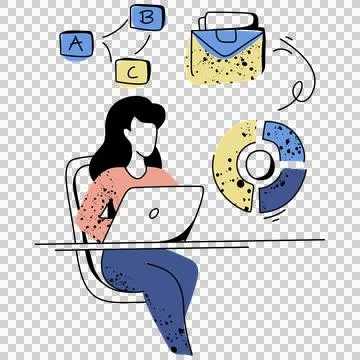 Brainstorming Session Stock Illustration