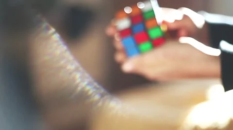 Brainteasers to train mind and resolve puzzle in a solitary time Stock-Footage 55628770