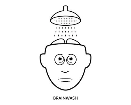 Brainwash Stock Illustration