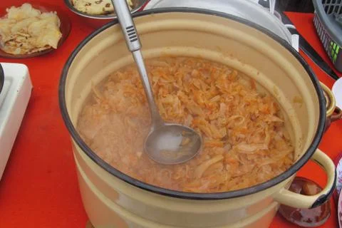 Braised cabbage Stock Photos