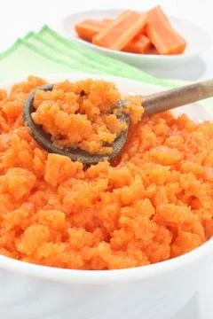 Braised carrots Stock Photos