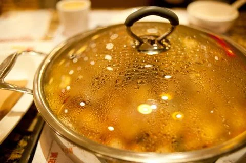 Braised chicken Stock Photos