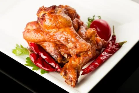 Braised duck 스톡 사진