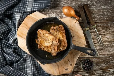 Braised ribs. Stock Photos