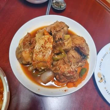 BraisedPollack (2) Foto stock