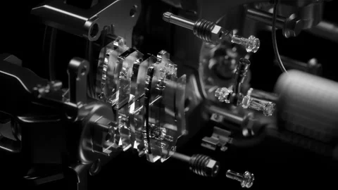 Brake construction: reliability and driving safety. Stock Footage 327919631