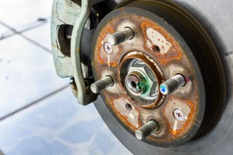 Brake disk Stock Photos