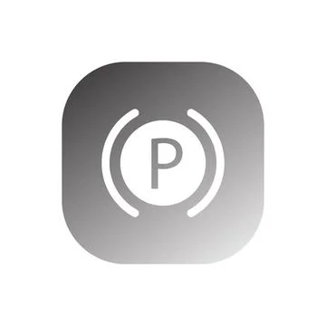 Brake icon vector Stock Illustration