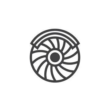 Brake icon vector Stock Illustration