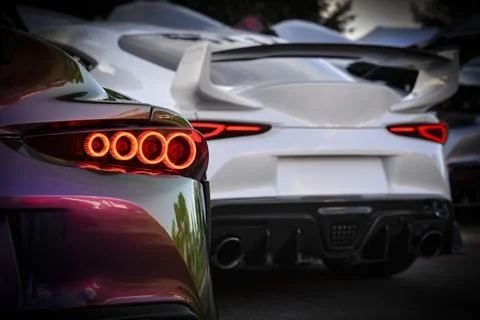Brake Lights Stock Photos