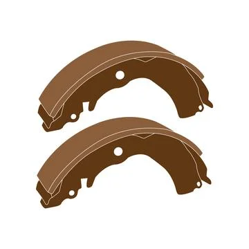 Brake pad icon Stock Illustration