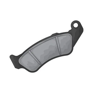 Brake pad illustration Stock Illustration