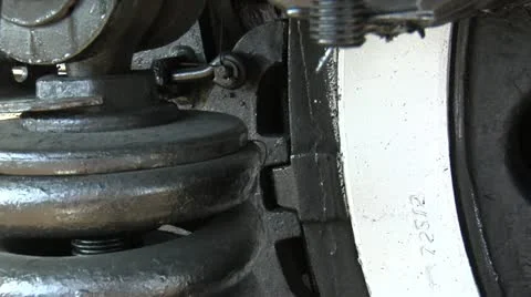 The brake pads Stock Footage 10840559