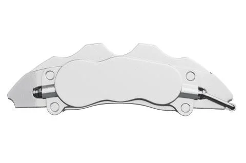 Brake shoe, front view Stock Illustration