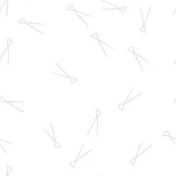 Brake spring plier glyph seamless pattern Illustrazione stock