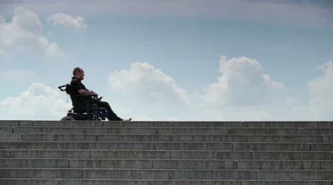 Braking barriers Stock Footage 32356750