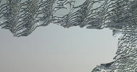 Braking Glass Texture Stockbeeldmateriaal 335566973