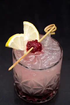 Bramble drink. Foto stock