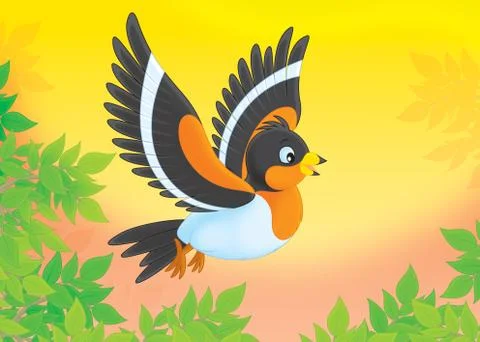 Bramble finch Stock Illustration