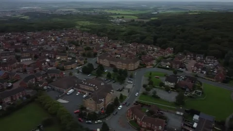 Bramley, UK - 360 Drone View 库存影片 252134351