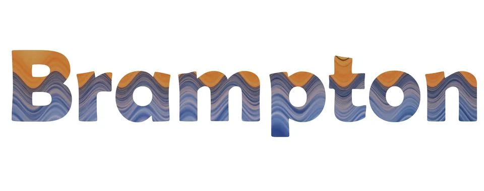 Brampton Stock Illustration