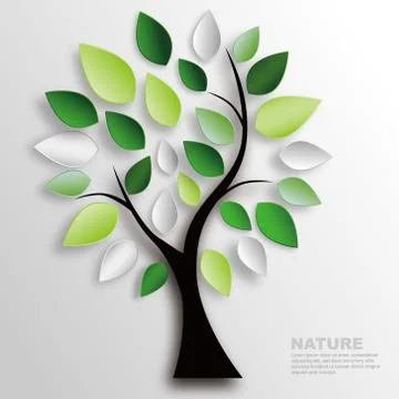 Branch and leaves 스톡 일러스트