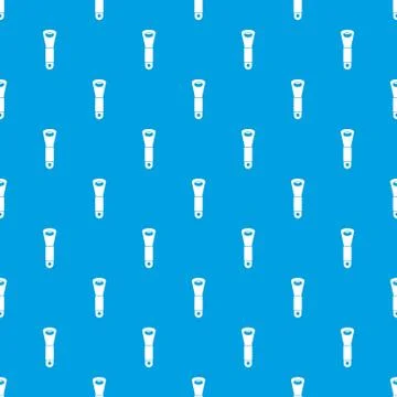 Branch of hops pattern seamless blue Stock Illustration