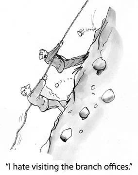 Branch offices Stock Illustration