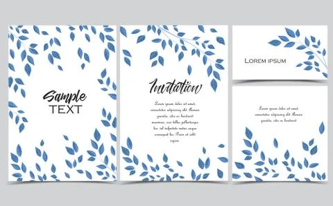 Branches and leaves Stock Illustration