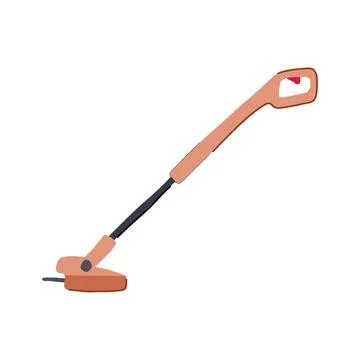 Branches tree trimmer cartoon vector illustration Stock Illustration