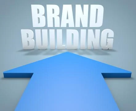 Brand Building Ilustración de archivo